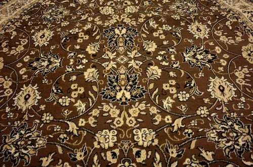 Miniatura 388 de Unique Loom Colección Sialk Hill - Alfombra de área Washington (3 pies 3 pulgadas x 5 pies 3 pulgadas, rectángulo, burdeos/crema)