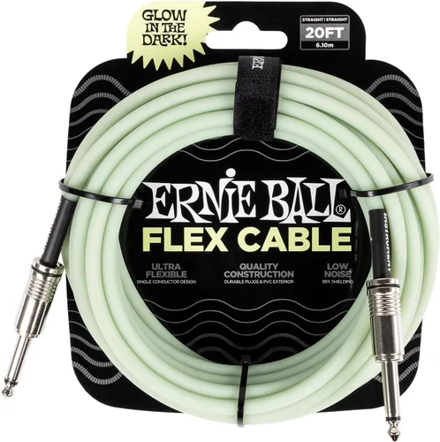 Miniatura 15 de Ernie Ball - Cable de instrumento flex recto/recto 10 pies - Negro (P06434)