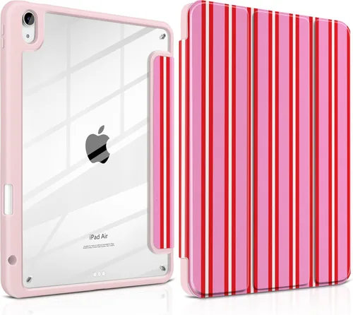 Miniatura 27 de MEEgoodo Funda para iPad Air de 11 pulgadas M3 2025 / M2 2024, para iPad Air de 5ª y 4ª generación de 10.9 pulgadas 2022/2020, funda para tableta