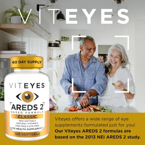 Miniatura 2 de VITEYES® AREDS 2 cápsulas blandas, 120 unidades - Vitamina para ojos de dosis diaria única