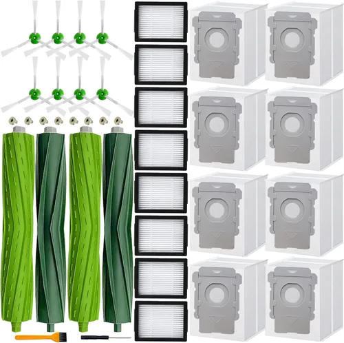 Miniatura 8 de Piezas de repuesto para iRobot Roomba i3 i3+ i4 i4+ i5 i5+ i7 i7+ i8 i8+ j5 j5+ j7 E5 E6 E7 series e, i y j Aspiradoras Robot Kit de Reposición 2