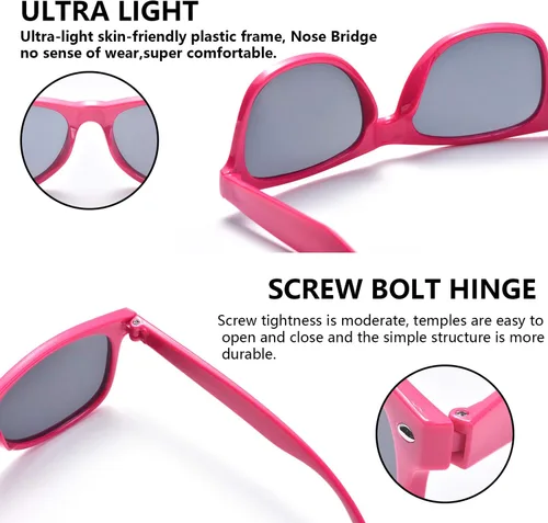Miniatura 35 de EYEGLA - Lentes de sol al por mayor para adultos, regalos para fiestas, estilo retro, tonos clásicos