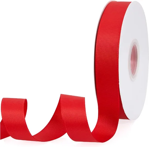 Miniatura 114 de Cinta de grogrén de doble cara de color liso azul bebé de 1-1/2 pulgadas x 50 yardas para envolver regalos, bodas, fiestas, manualidades, lazos
