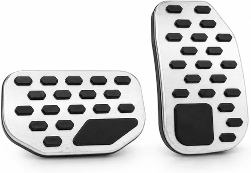 Miniatura 50 de Accesorios interiores personalizados para Nissan Sentra 2020 2021 2022, cubiertas de pedal de acelerador de gas de aleación de aluminio, Rojo