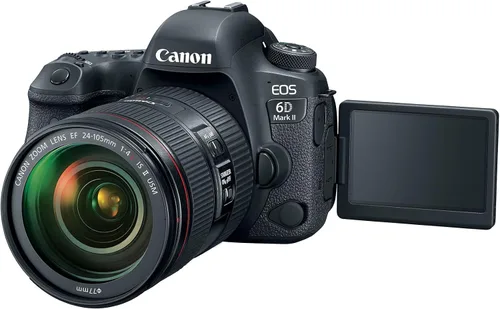 Miniatura 2 de Cámara Canon EOS 6D Mark II DSLR con lente EF 24-105 mm USM - Habilitada para WiFi (Reacondicionada)