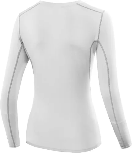 Miniatura 12 de NELEUS - Camisa deportiva de compresión atlética, de manga larga, para mujer, dry fit, paquete de 3