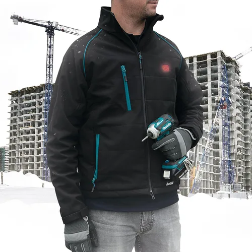 Miniatura 18 de Makita DCJ205ZM LXT Chaleco calefaccionado de 18 voltios, solo (negro, M), mediano