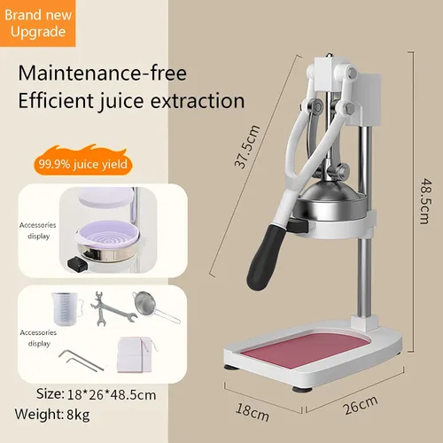 Miniatura 8 de Orange Juice Squeezer - Heavy-Duty, Easy-to-Clean, Professional Citrus Juicer - Stainless Steel Lemon Squeezer - Sturdy Manual Citrus Press & Orange