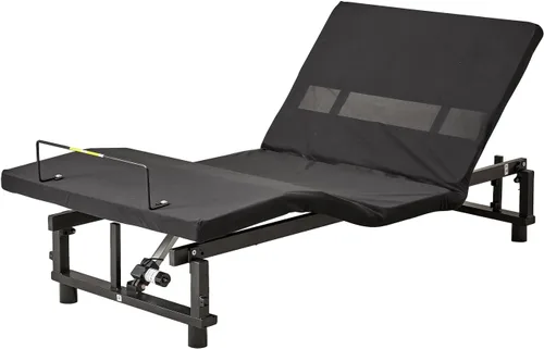 Miniatura 5 de Base de cama ergonómica ajustable tamaño individual XL, control remoto inalámbrico, motor silencioso y duradero, inclinación independiente de cabeza