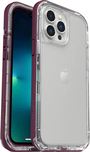 LifeProof Next - Funda de la serie sin pantalla para iPhone 13 PRO (no 13/13 Mini/13 Pro Max), embalaje no minorista, color morado esencial Púrpura