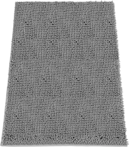 Miniatura 39 de Alfombra absorbente para perros para patas sucias, 120" x 36" alfombras de chenilla para interiores para la entrada, alfombra antideslizante lavable
