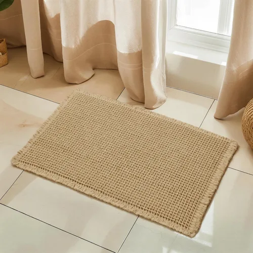 Miniatura 24 de Subrtex - Alfombras de baño de chenilla, tapete de baño de felpa corta y suave, tapete de ducha absorbente de agua, tapete de baño para la ducha
