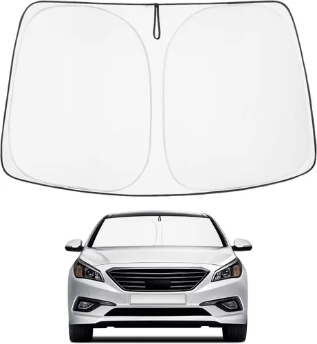 Miniatura 40 de Proadsy Parasol para parabrisas actualizado 2025, ajuste personalizado Dodge RAM 1500 2Dr 2019-2024 2025, 4 capas, plegable, protector de parasol