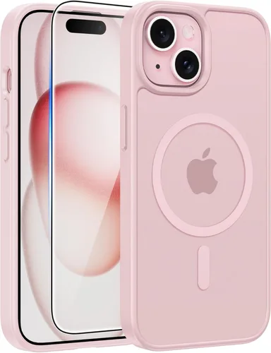 Miniatura 125 de FNTCASE - Funda para iPhone 16 Pro: magnética, mate, translúcida, de grado militar, protectora contra caídas, resistente, fina, duradera y a prueba