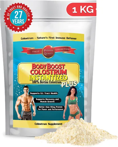 Miniatura 10 de BodyBoost Calostro instantáneo, 100% calostro bovino, suplemento de refuerzo inmunológico con inmunoglobulina y lactoferrina, súper alimento
