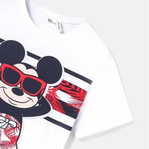 Miniatura 3 de Disney Mickey and Friends - Conjuntos de vestidos de camisola con volantes y camisetas a rayas a juego para vacaciones familiares