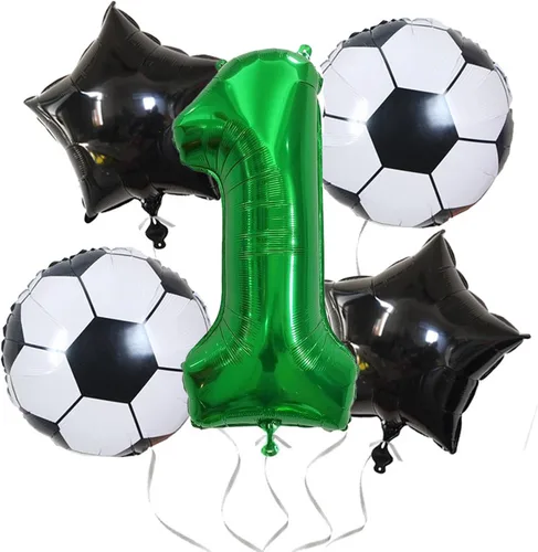 Miniatura 6 de Globos de números verde oscuro de 40 pulgadas, globos de aluminio de Mylar con helio para cumpleaños, globo número 1 para decoración de fiestas