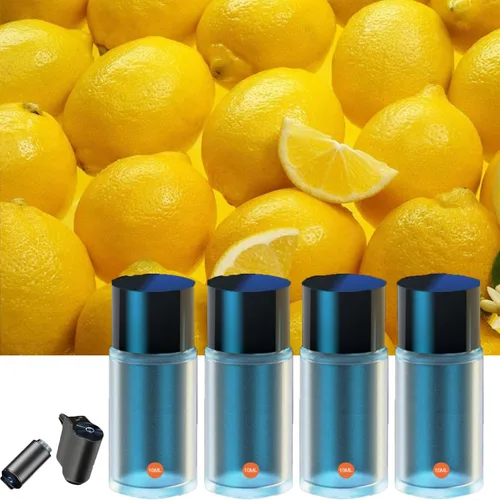 Miniatura 7 de Ambientador Inteligente para Coche de Yeblem, Difusor de Aromatizante para Carro (Difusor+1pcs de Aceites, Lavanda)