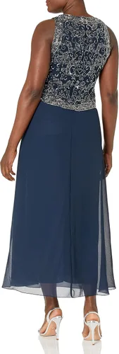 Miniatura 4 de J Kara Vestido de 1 pieza sin mangas para mujer