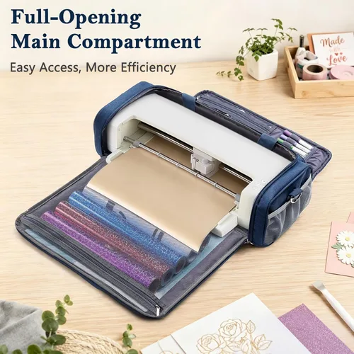 Miniatura 2 de IMAGINING Carrying Case Bag for Cricut Explore 5, Large Opening Storage for Cricut Accessories and Suppliers