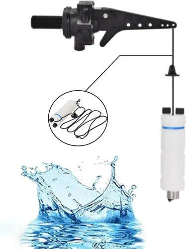 Miniatura 2 de Válvula Tankbuddy de 3/4 pulgadas, válvula de flotador de descarga de agua grande de alto caudal, doble nivel de agua y nivel de agua ajustable