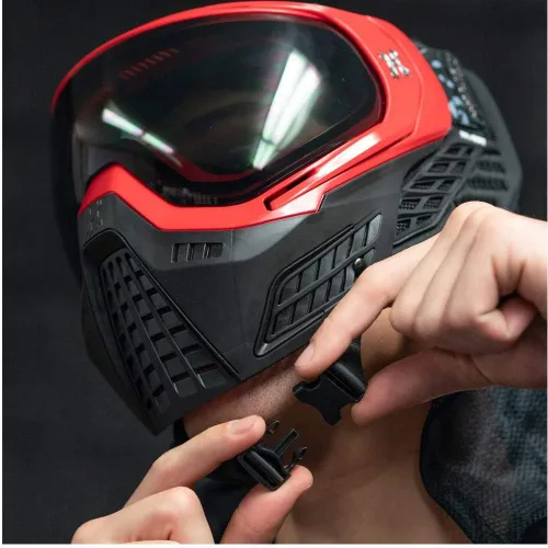 Miniatura 4 de HK Army Paintball KLR - Máscara térmica antivaho Rojo opaco