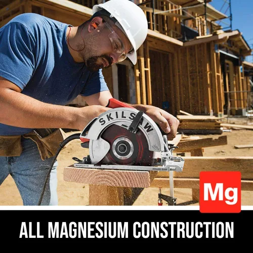 Miniatura 3 de SKIL SAW SPT67WMB-01 - Sierra circular de magnesio con freno (15 amperios, 7-1/4 pulgadas)