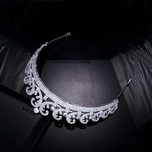 Miniatura 5 de hair jewelry crown tiaras for women Bridal Crown Retro Bride Tiaras for Women Wedding Crowns Princess Birthday Headdress Hair Jewelry