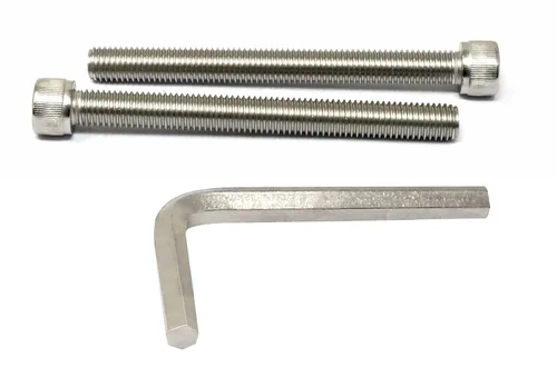 Miniatura 115 de iexcell 25 piezas M4 x 60/65/70/75/3.150 in paso de rosca 0.028 in acero inoxidable 304 cabeza hexagonal Tornillos Tornillos surtido Kit
