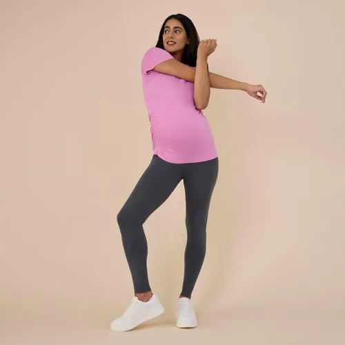 Miniatura 21 de Motherhood Maternity Leggings esenciales elásticos de longitud completa para mujer, ajuste secreto sobre el vientre