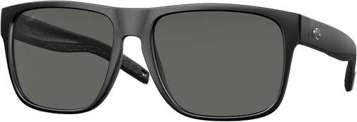 Miniatura 30 de Costa Man - Gafas de sol con montura negra mate, lentes de espejo verde, 2.323 in