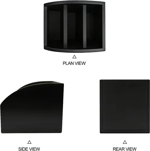 Miniatura 6 de BONNY DODO Soporte de control de madera (negro, S)