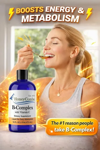 Miniatura 6 de Complejo B líquido con Vit-C, 16oz