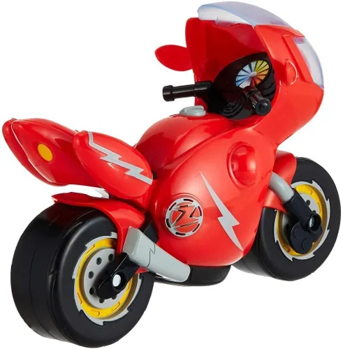 Miniatura 3 de Ricky Zoom Motocicleta de juguete con luz y sonidos, rojo para niños, niña