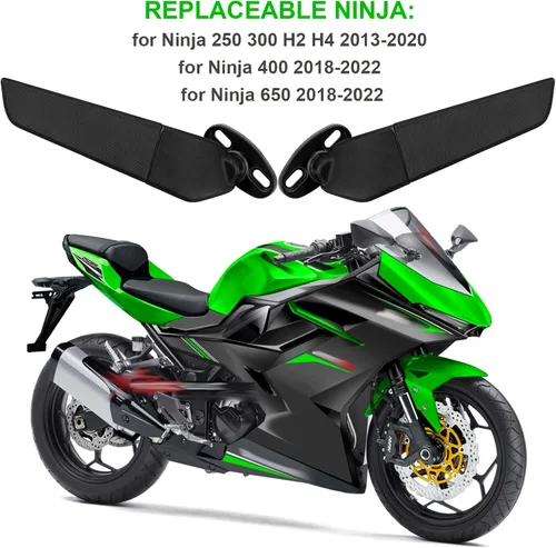 Miniatura 5 de Espejo retrovisor de motocicleta para Yamaha R1 R3 R6S para Honda CBR600RR CBR1000RR CBR300RR para Ninja 400 ZX6R ZX10R para Suzuki GSXR600 GSXR750
