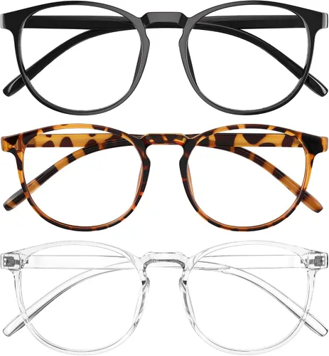 Miniatura 12 de Gafas de luz azul para mujeres y hombres, antifatiga ocular, gafas de bloqueo de luz azul, gafas ligeras retro
