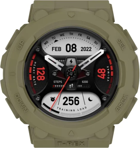 Miniatura 4 de Funda protectora compatible con Amazfit T-Rex 2, carcasa de parachoques, TPU antiarañazos, marco para Amazfit T-Rex 2 T-Rex2, accesorios de reloj 3