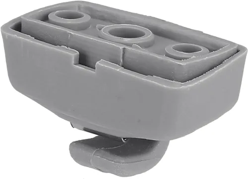 Miniatura 8 de X AUTOHAUX Gancho para visera parasol beige soporte para VW Golf Jetta Passat Beetle 3B0857561A