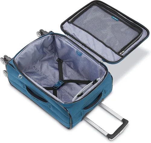 Miniatura 2 de Samsonite Ascella X Softside - Equipaje expansible con ruedas giratorias, verde azulado