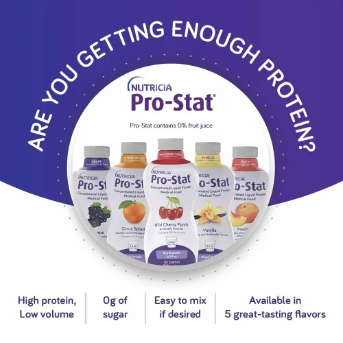 Miniatura 9 de Pro-Stat Proteína líquida concentrada de alimentos médicos dosis unitaria - Citrus Splash, 1 onza líquida (paquete de 24)