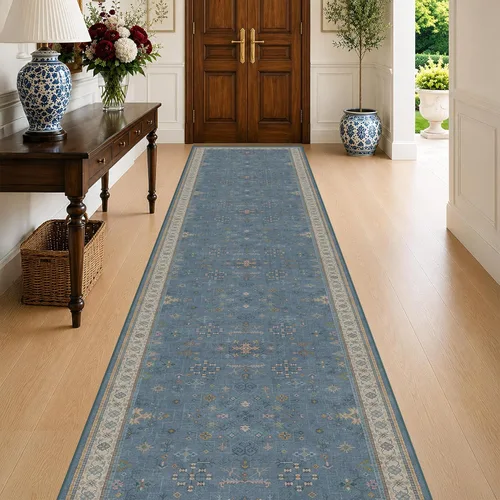 Miniatura 163 de Alfombra Boho Negra para Sala de Estar - Alfombra de Área Lavable de 10x14 Pies, Alfombras de Comedor para Debajo de la Mesa, Alfombra Suave de Pelo