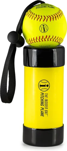 Insider Bat Plano de lanzamiento – PRO Fastpitch Softbol entrenador de lanzamiento – Fabricado en los Estados Unidos – Ayuda de entrenamiento de