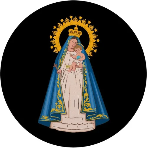 Miniatura 3 de Virgen María.Virgen de la Caridad del Cobre. PopSockets PopGrip intercambiables de Patrona de Cuba