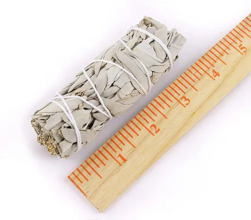 Miniatura 8 de SOUL STICKS Paquete de 3 Palos de Salvia Blanca Orgánica de 4 Pulgadas para Sahumerio Cantidades a Granel para Limpieza del Hogar, Meditación