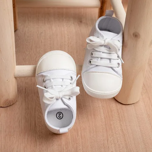 Miniatura 4 de KaKaKiKi - Tenis de lona para bebé, infante, niños, tenis con suela de goma antideslizante, tenis de caramelo caminantes, primerizos, precaminando