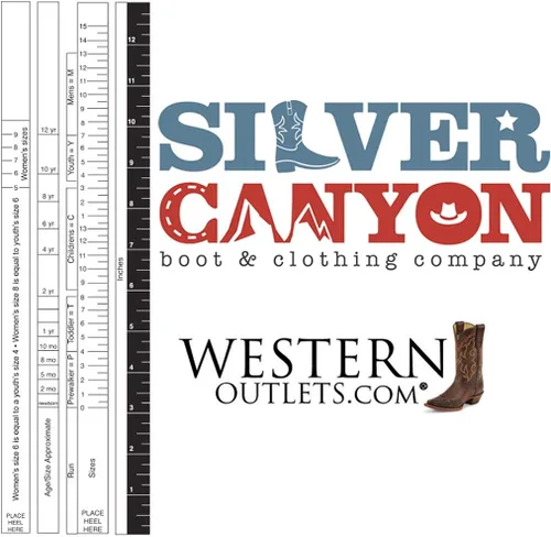 Miniatura 7 de Silver Canyon - Botas de vaquero occidentales para mujer punta redonda