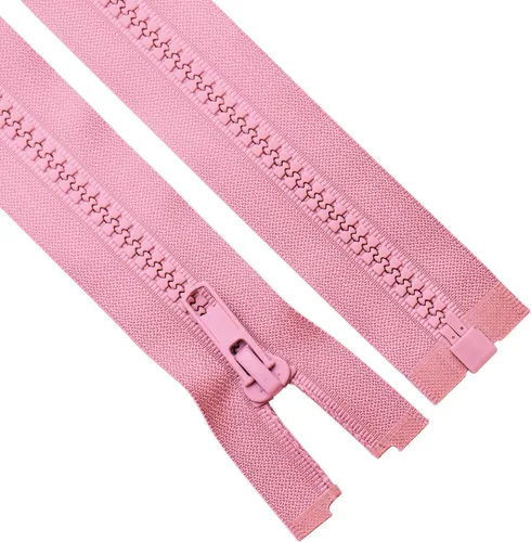 Miniatura 13 de Sawoake - 2 cremalleras separadoras #5 de 6 pulgadas para coser abrigos, chaqueta con cremallera, cremalleras de plástico moldeado negro a granel
