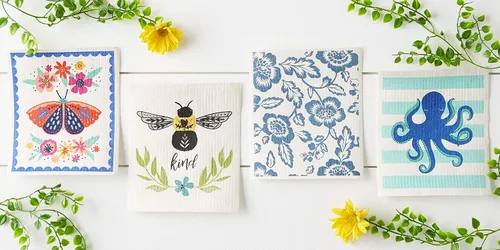 Miniatura 6 de DII - Paños suecos para cocina y limpieza, reutilizables, lavables a máquina y aptos para lavavajillas, biodegradables, de 7.75 x 6.75 pulgadas