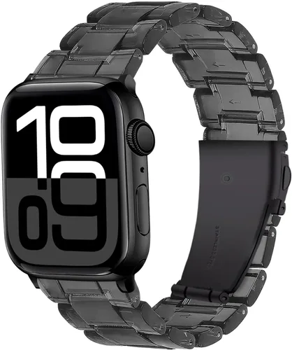 Miniatura 22 de Miimall Women Resin Bands for Apple Watch Series 10 9 8 7 6 5 4 3 2 1 Ultra SE Colorful Dressy Cute Classy Lightweight Comfort 38mm 40mm 41mm 42mm