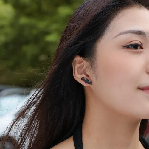 Miniatura 5 de Halloween Earrings Spooky Ghost Bat Witch Stud Earrings for Women Girls Cute Pumpkin Clay Earrings Set Fun Halloween Holiday Party Jewelry Gifts